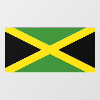 Floor Decal with flag of Jamaica