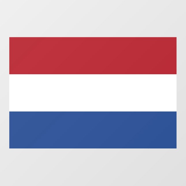 Floor Decal with flag of Netherlands (Front)