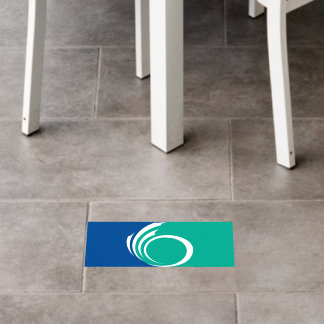 Floor Decal with flag of Ottawa, Canada