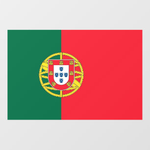Floor Decal with flag of Portugal