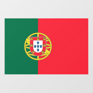 Floor Decal with flag of Portugal
