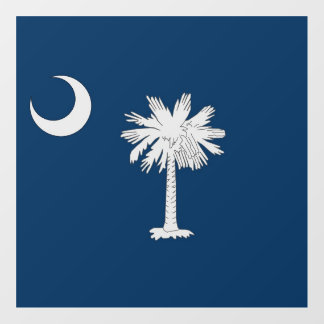 Floor Decal with flag of South Carolina, U.S.