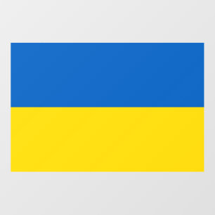 Floor Decal with flag of Ukraine