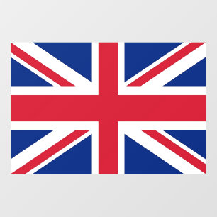 Floor Decal with flag of United Kingdom