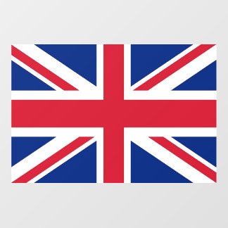 Floor Decal with flag of United Kingdom
