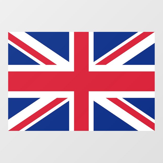 Floor Decal with flag of United Kingdom (Front)
