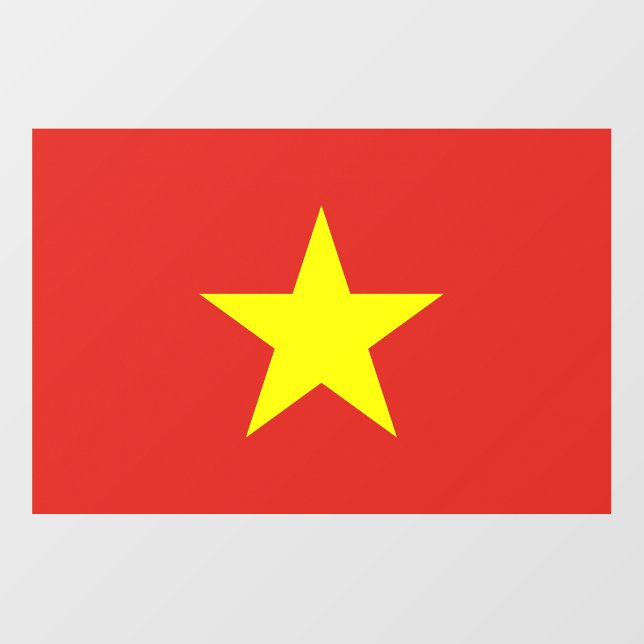 Floor Decal with flag of Vietnam (Front)