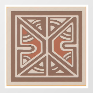 Floor Decal with New Guinea Design