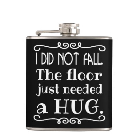 Floor Hug Funny Hip Flask
