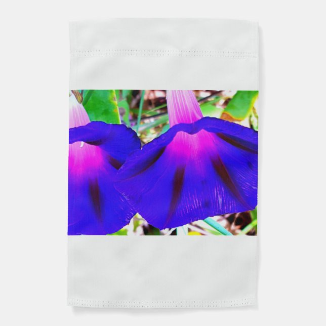 Floor Mat with Pretty Flowers Garden Flag (Front)