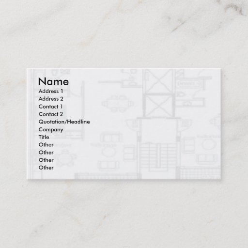 Customizable FP - Business Card