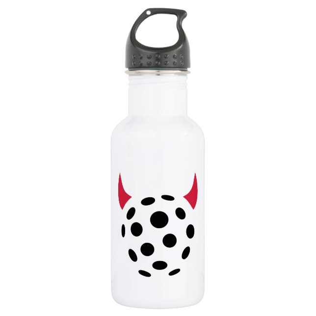 Floorball devil stainless steel water bottle (Front)