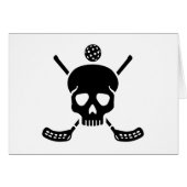 Floorball skull (Front Horizontal)