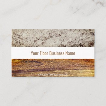 Flooring Business Card by Beautifl_Card_Shop at Zazzle