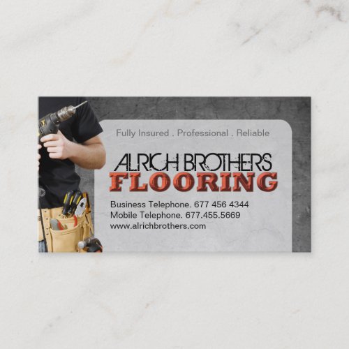 FLOORING BUSINESS CARD