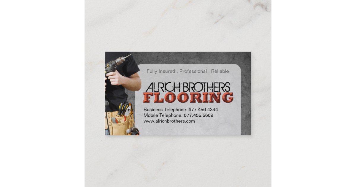 Flooring Business Card Ideas 1