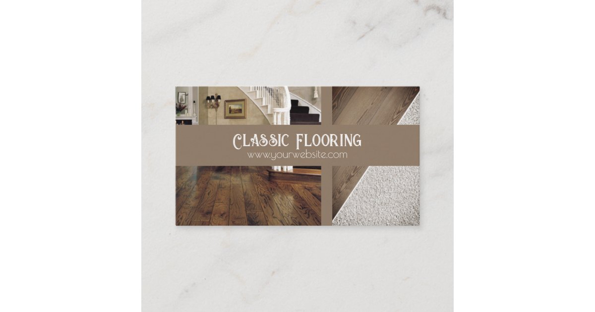 Flooring Business Card Zazzle