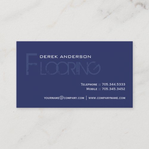 Flooring Business Cards