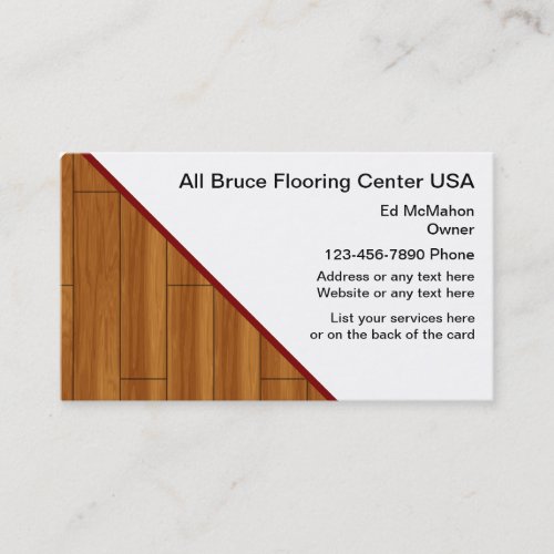 Flooring Business Cards