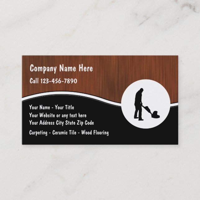 Flooring Business Cards (Front)