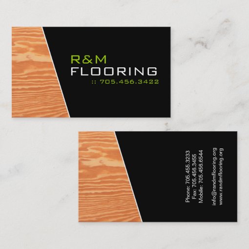 Flooring Business Cards Zazzle