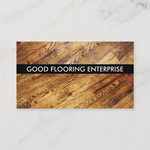 floor and home business card