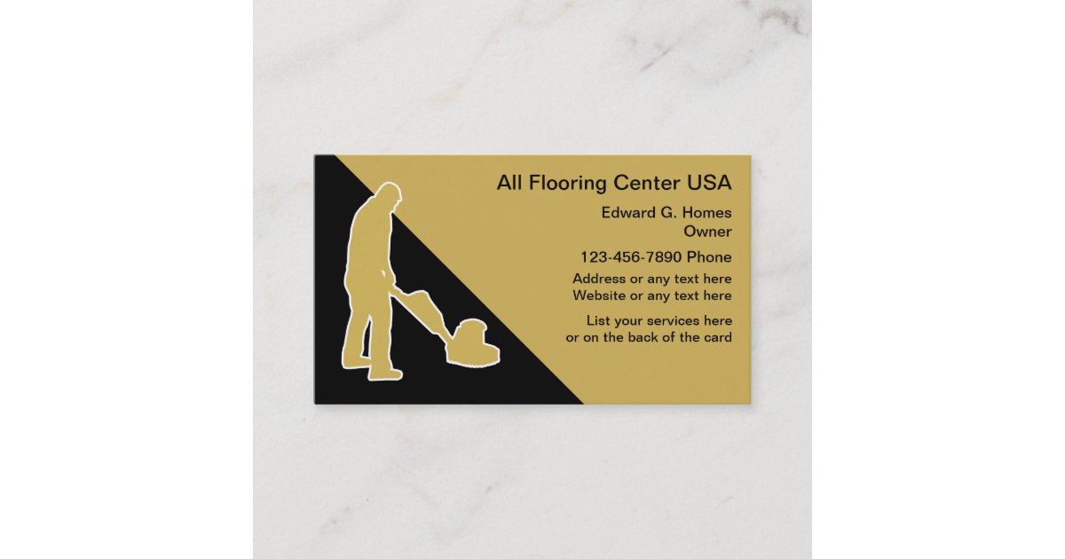 Flooring Business Cards Zazzle