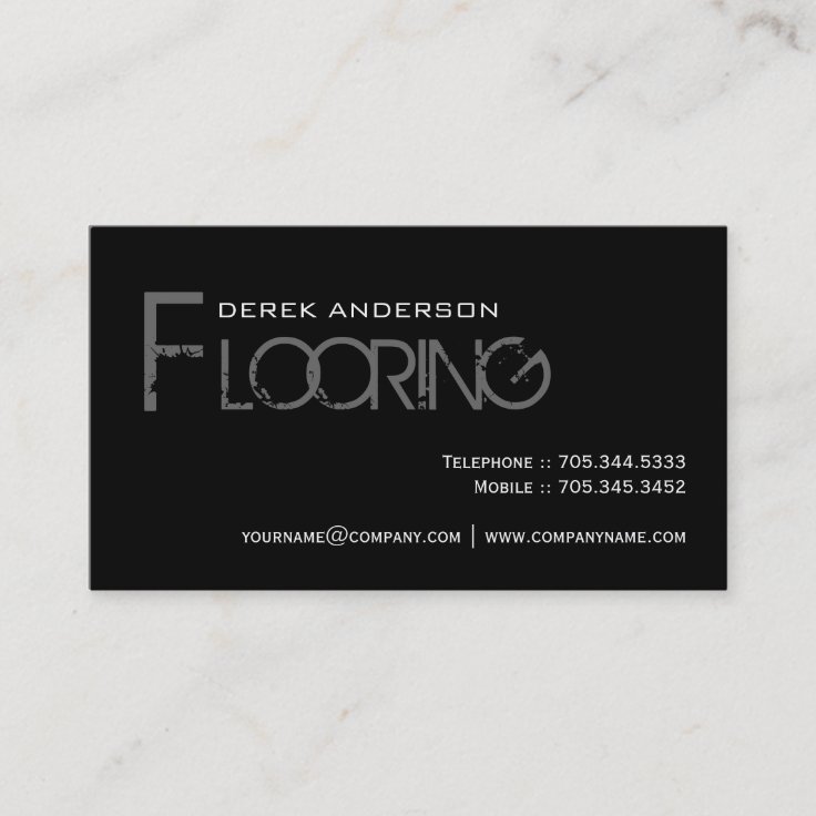Flooring Business Cards Zazzle
