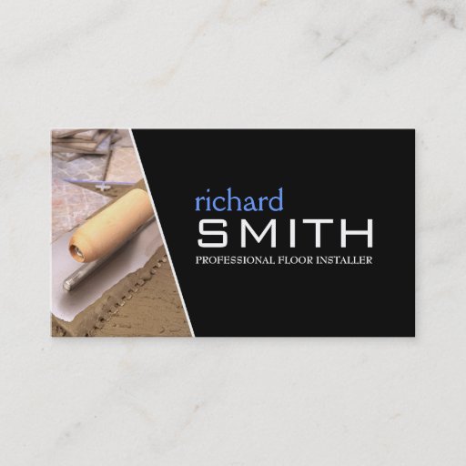 Customizable Flooring - Business Cards