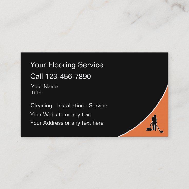 Flooring Business Cards Zazzle