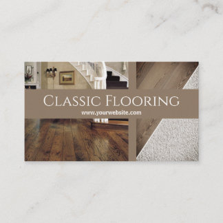 Flooring Company Business Card