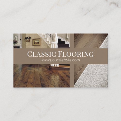 Flooring Company Business Card