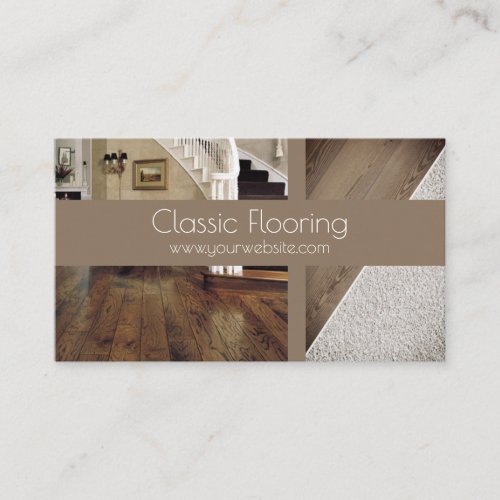 Flooring Company Business Card