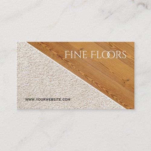 Flooring Installation Construction Business Business Card