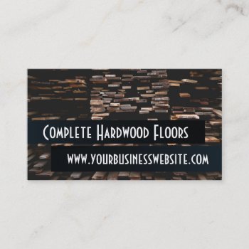 Flooring Installation Construction Business Card by olicheldesign at Zazzle