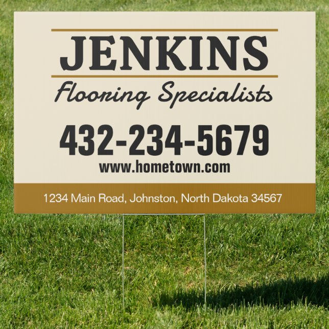 Flooring Installation Professional Sign (Insitu)