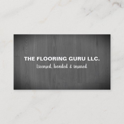Flooring Installer Business Card