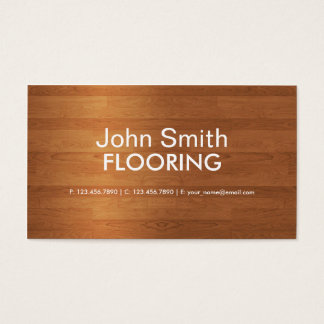 floor and home business card