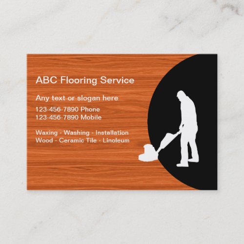 Flooring Service Business Cards