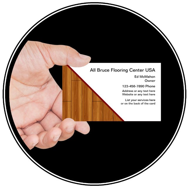 Flooring Services Business Cards (Creator Uploaded)