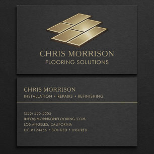 Flooring Solutions Professional Business Card