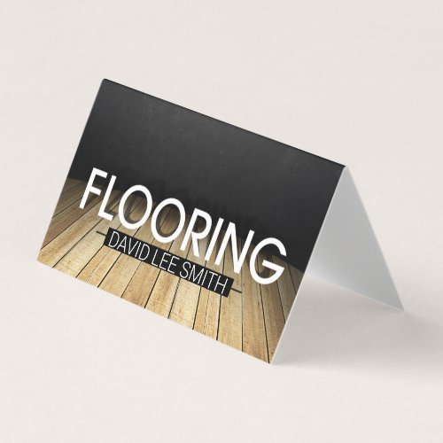Flooring Wood specialist Business Card
