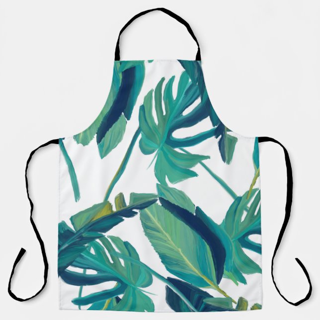 Floors sheets tropical nature apron (Front)