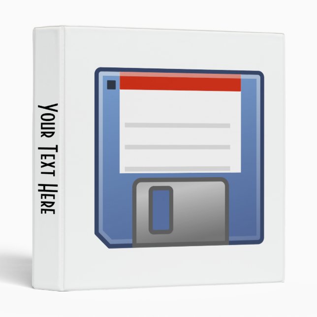 Floppy Disk Binder (Front/Spine)