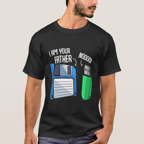 Floppy Disk Coder Computer Engineering Geek Nerd C T_Shirt