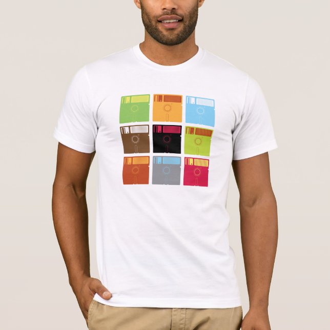 Floppy Disk Colors Shirt (Front)