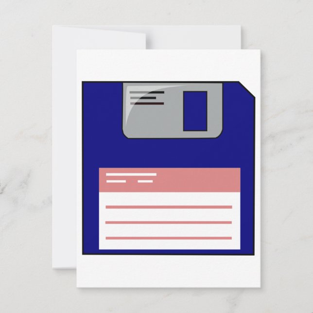 Floppy Disk Invitations (Front)