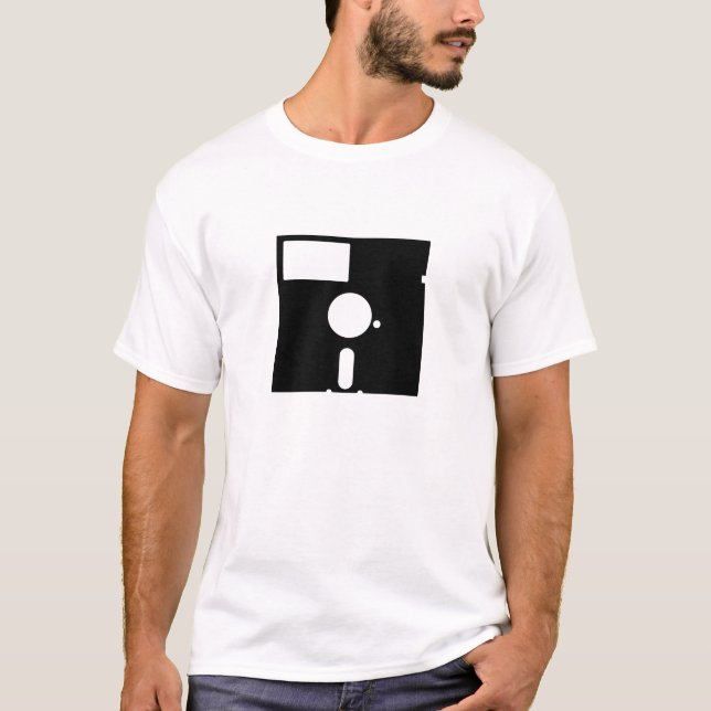 Floppy Disk Pictogram T-Shirt (Front)