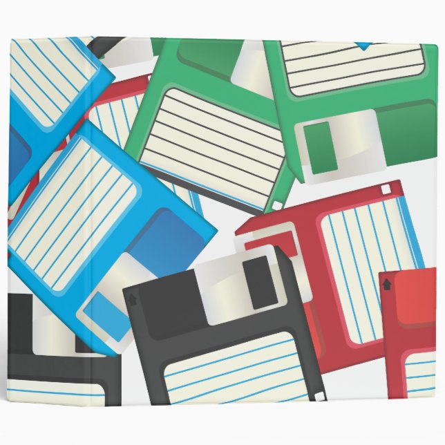 Floppy Disks Binder (Front/Spine)