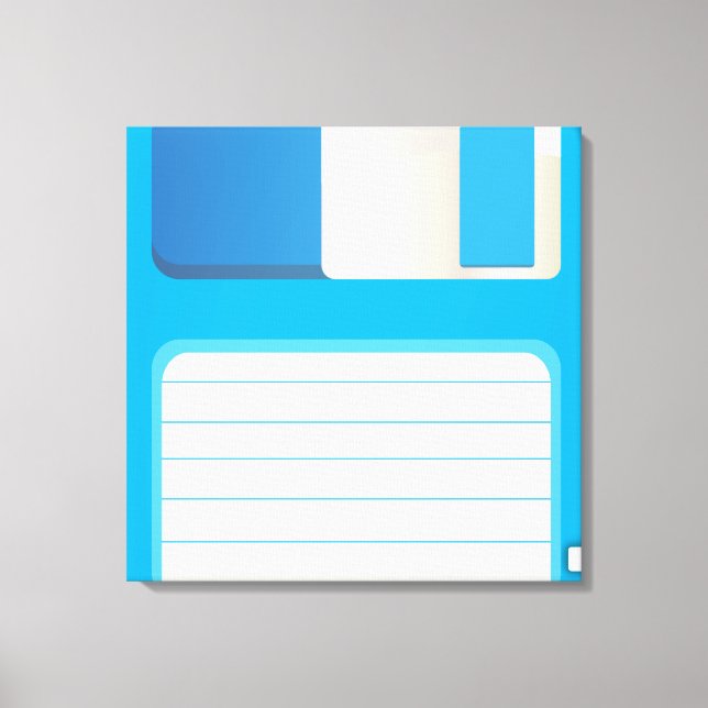 Floppy Disks Canvas Print (Front)